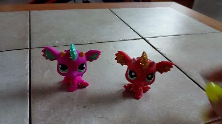  Little Rose Dragon新品・タグ付き Wish Customer Reviews: LPS Littlest Pet Shop Red Glitter
