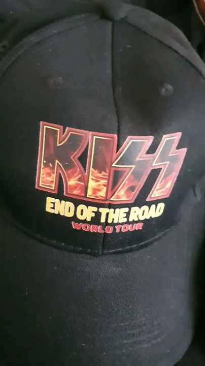 End of the Road World Tour Baseball Cap Kiss Band Hat Peaked Cap 