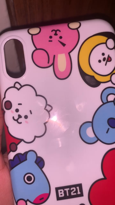Korean Fashion BT21 Cute Silicone Mobile Phone Case, Suitable for