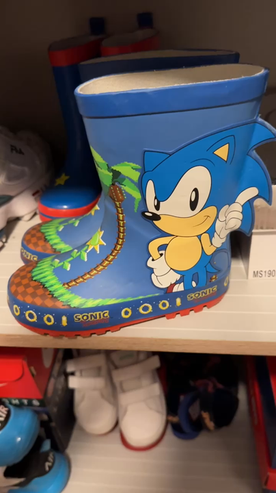 Sonic The Hedegehog Kids' Wellington Boots Blue Wish